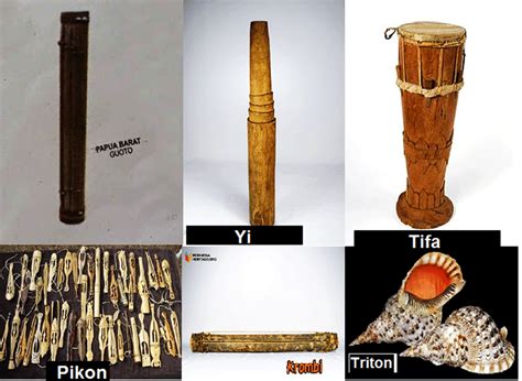 Alat Musik Tradisional Daerah Papua Barat Senibudayasia