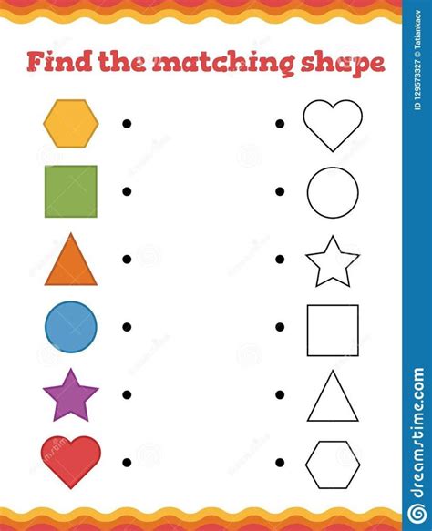 Kindergarten Matching Worksheets En 2021 Fichas De Preescolar Hojas