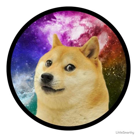 Space Doge By Littlesmarthy Redbubble