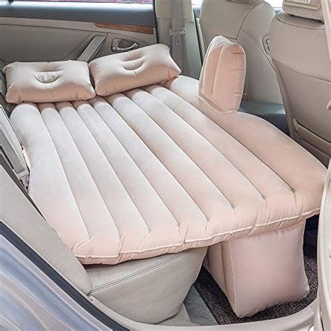 Nex Car Inflatable Mattress Camping Air Bed Car Mobile Cushion Inflation Back Seat Extended