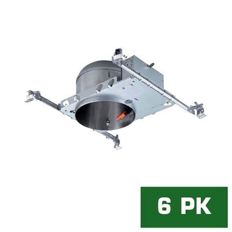 Should i use 4 inch or 6 inch recessed lights? EnviroLite 6 in. LED Recessed Housing Shallow Height, New ...