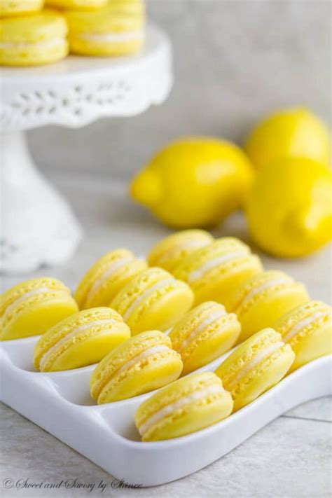 Lemon French Macarons Recipe Cart