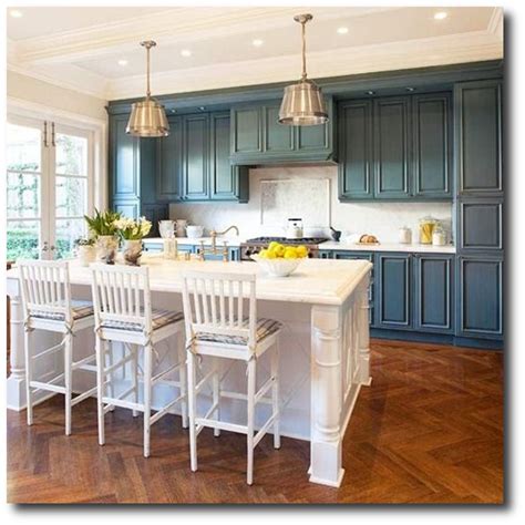 Blue Kitchen Designs Blue Kitchen Cabinets Kitchen Style