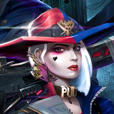 Click a thumb to load the full version. Ji Un Ki - OVERWATCH FANART - Ash and B.O.B (harlequin and ...