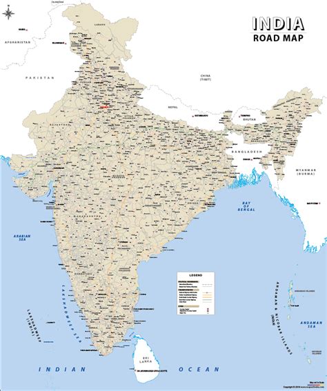 Map Of India Zoom Maps Of The World