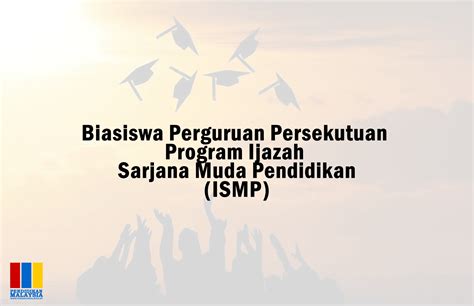 Program pembangunan bakat muda lepasan spm 2021 young talent development programme (ytp) mara menawarkan penajaan pelajaran bagi pelajar cemerlang lep… Biasiswa Perguruan Persekutuan Program Ijazah Sarjana Muda ...