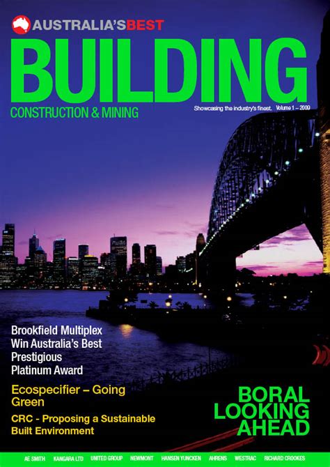 Australian Construction Experts Walton Construction Featured In Award