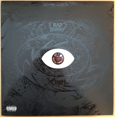 Bad Bunny X 100pre Yellow Splatter 2x Albums Lp Double Album
