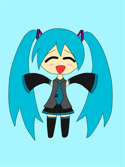 Baby Miku 3 Miku Wants A Hug By Lukachan13 On Deviantart