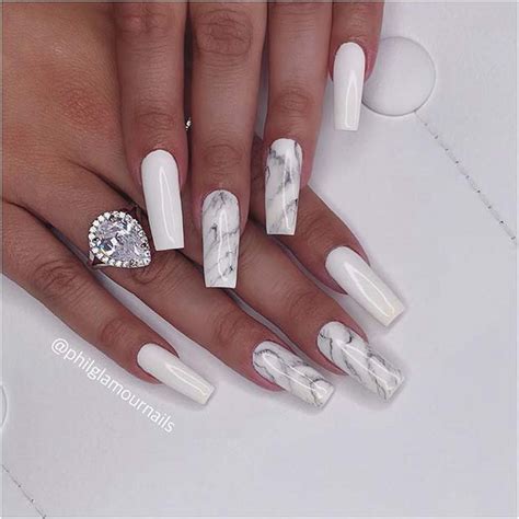 Stun In Style White Nail Designs With Color For A Chic Manicure