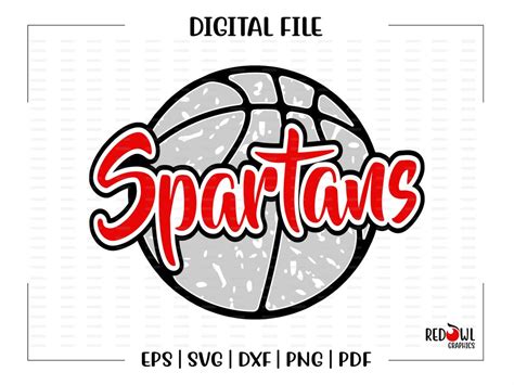 Basketball Svg Spartan Basketball Spartan Spartans Basketball Svg