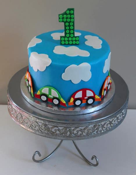 Servicing sydney and surrounding areas such as wollongong, penrith, campbelltown, miranda, cronulla and more! Car 1st Birthday Cake - Sweet Passion Cakery