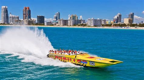 Thriller Miami Speedboat Sightseeing Tours