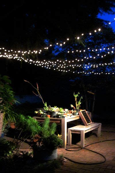 Patio Lighting With Images Backyard Lighting Diy Outdoor Patio