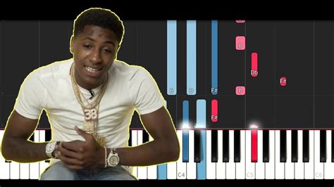 Nba Youngboy Outside Today Piano Tutorial Instrumental Youtube