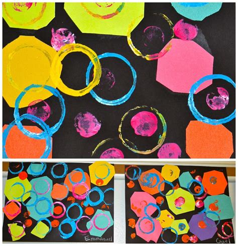 Preschool Dot Collages Preschool Art Projects Preschool Art Class