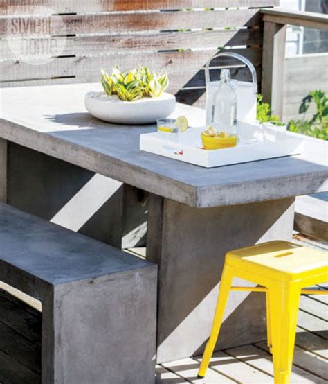 Outdoor Décor Trend 26 Concrete Furniture Pieces For Your