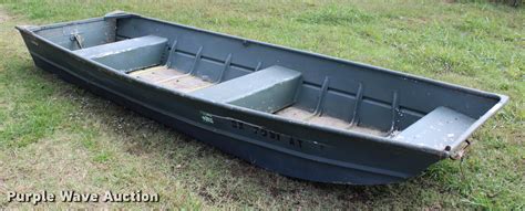 1974 Lowe Line Flat Bottom Boat In Chelsea Ok Item Aq9520 Sold