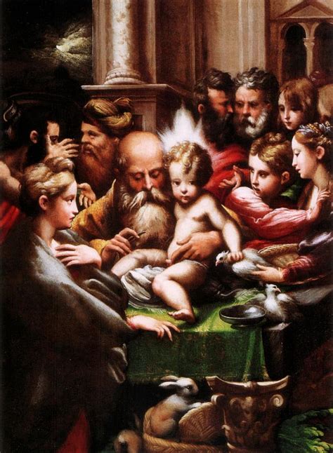 Parmigianino Circumcision Of Jesus Painting By Les Classics Fine
