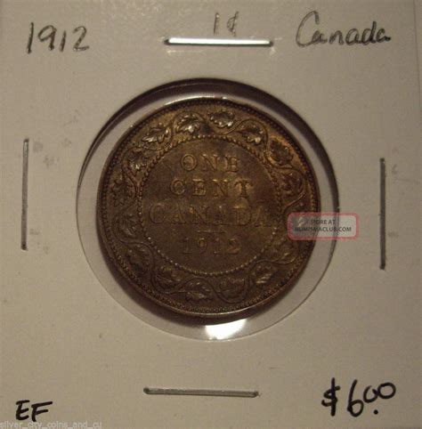 Canada George V 1912 Large Cent Ef