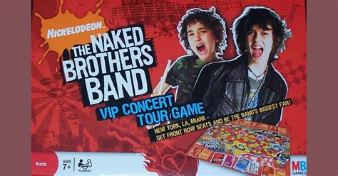 The Naked Brothers Band VIP Concert Tour Game Board Game BoardGameGeek