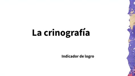 La Crinografía