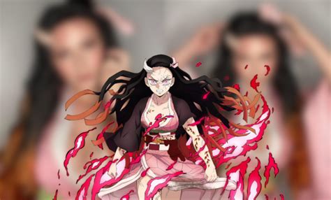 La cosplayer ha recreado la versión modificada de Nezuko de Demon Slayer Megafilm Servercine