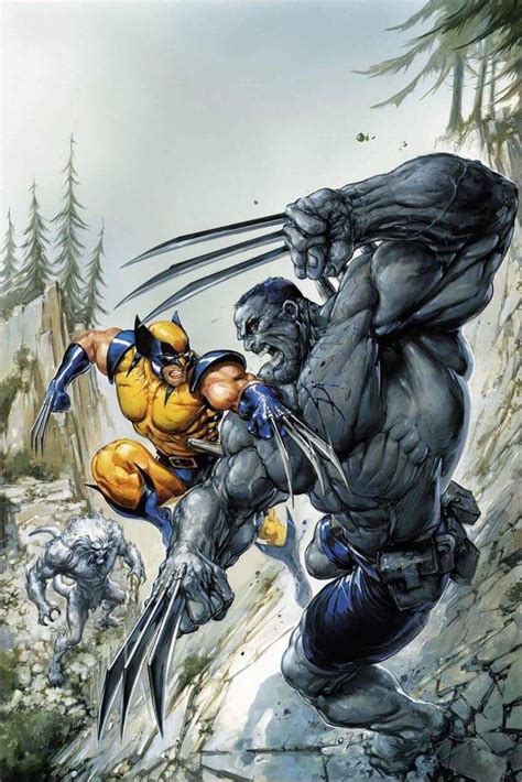 Weapon H 1 Clayton Crain Hulk 181 Homage Cover Wolverine Art