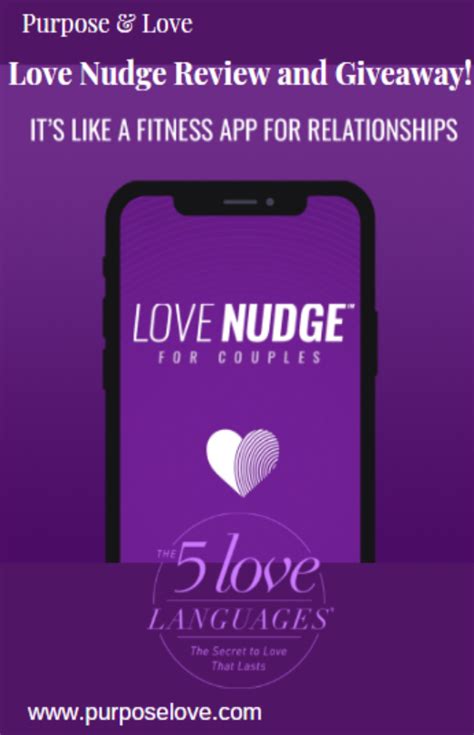 Keep love nudge for couples updated with the uptodown app. Love Nudge App Review and Giveaway | Five love languages ...