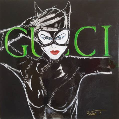 Catwoman Painting At Explore Collection Of