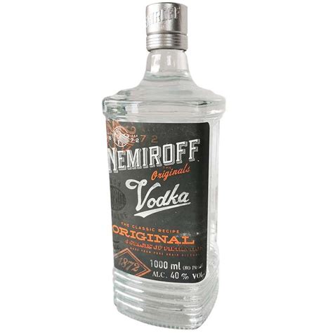 Comprar Vodka Nemiroff Original 1 Litro Ucrania Licorea 😉