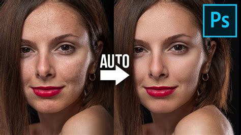 The Best Automatic Skin Softening Photoshop Action Youtube