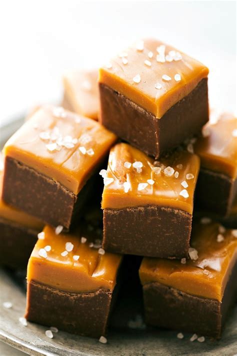 5 Ingredient Microwave Caramel Chocolate Fudge Chelseas Messy Apron