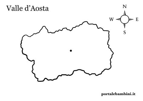 Cartina Della Valle D Aosta Da Stampare