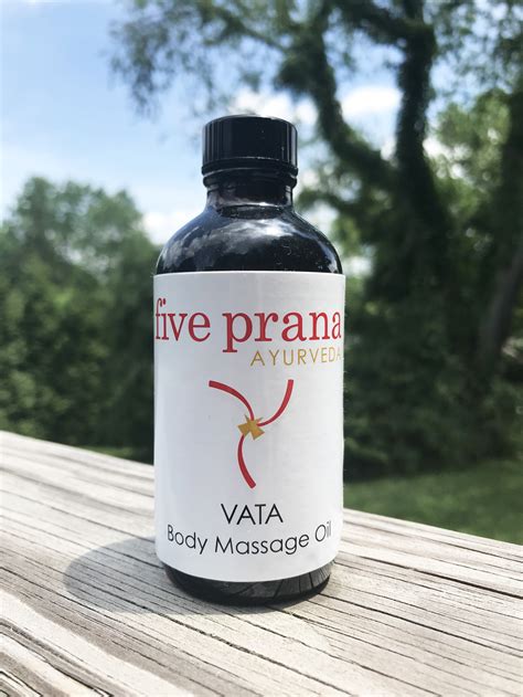 Ayurvedic Massage Oil — Five Prana