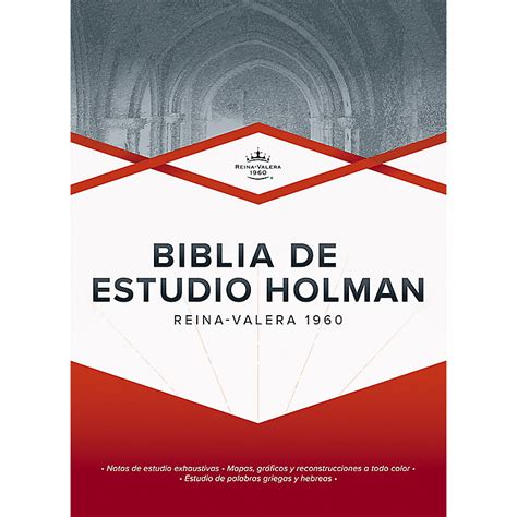 Rvr 1960 Biblia De Estudio Holman Tapa Dura Lifeway