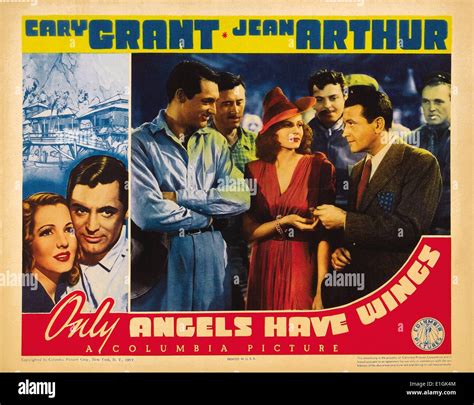 Only Angels Have Wings A 1939 American Drama Film Starring Cary Grant And Jean Arthur Stock