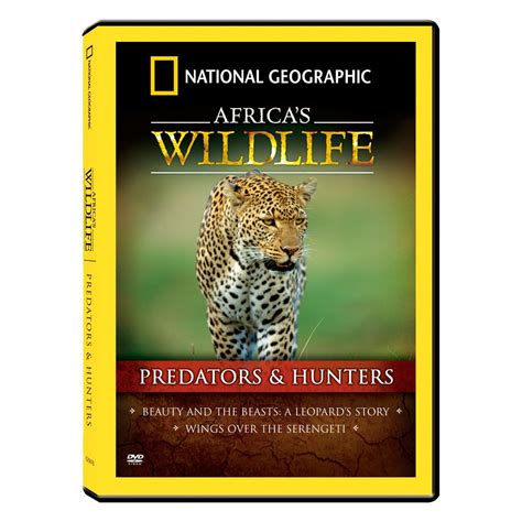 Africas Wildlife Collection Predators And Hunters Dvd National