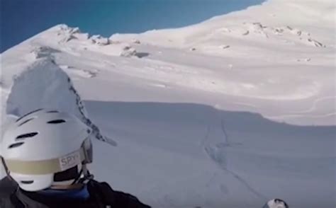 Video Of The Avalanche That Killed Heli Skier Released Warning