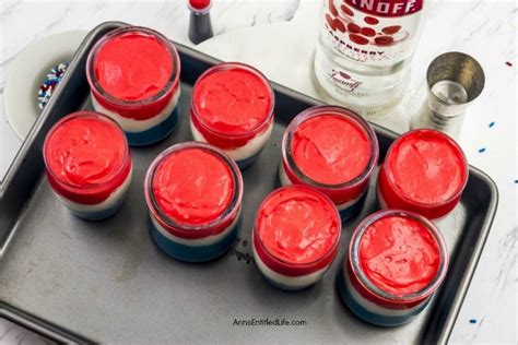 Red White And Blue Pudding Shots Recipe