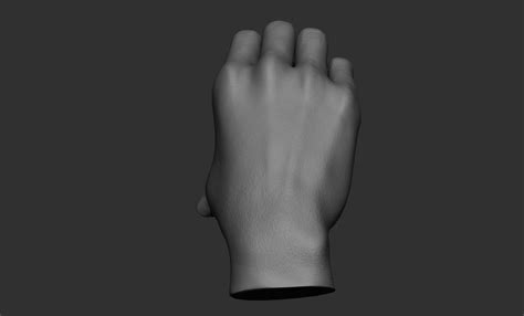Hand Pose 3d Model Character Zbrush User Profile Stl Fiverr Poses