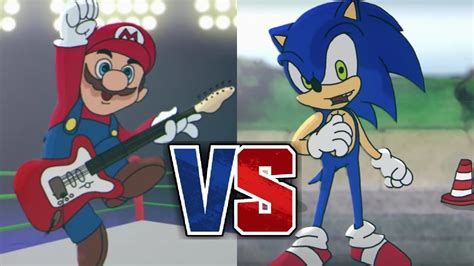 Victoria Lovesgames Reacts Mario Vs Sonic Cartoon Beatbox Battles