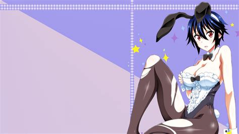 wallpaper illustration anime girls cartoon cleavage nisekoi tsugumi seishirou torn