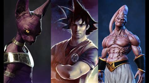 Live your life like this. All Dragon Ball Characters In Real Life - YouTube