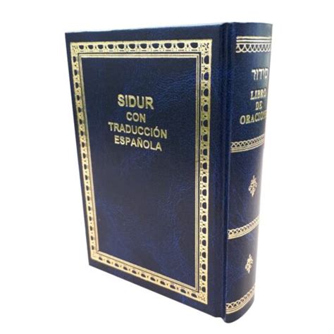 Siddur Espanol Spanish Hebrew Espanola Sidur Jewish Daily Prayer Book