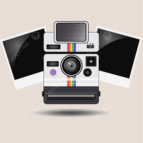 Polaroid Camera Vector Design Images Vector Polaroid Camera Camera