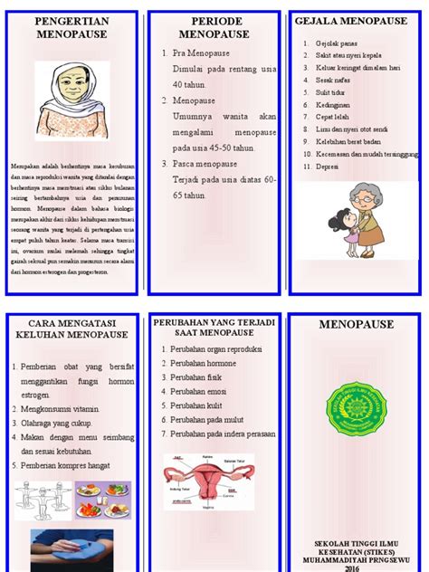 Leaflet Menopause Pdf