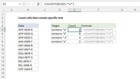 How To Count Cells With Specific Text In Excel Printable Templates