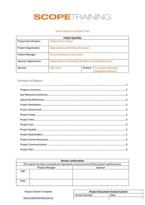 Annual Report Templates 5 Free Printable Word Pdf Report Template