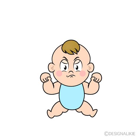 Angry Baby Cartoon